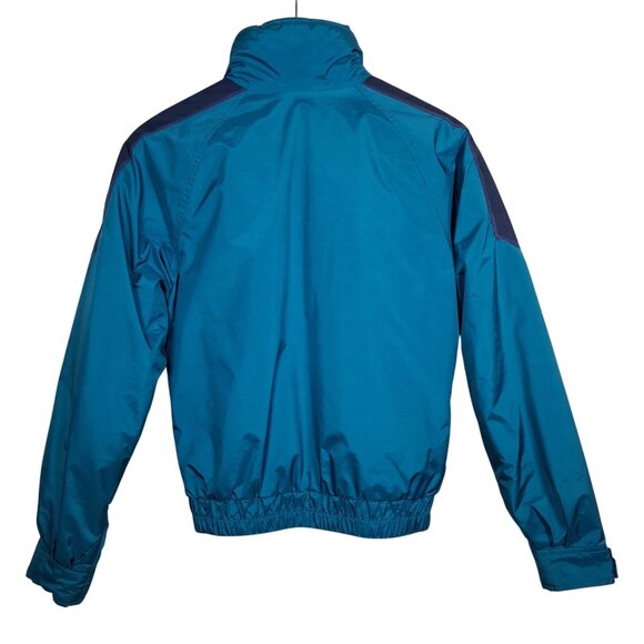 Vintage 1990s North Face Extreme Jacket Women 10 Teal Snow Ski Gore Tex Winter - Picture 2 of 16